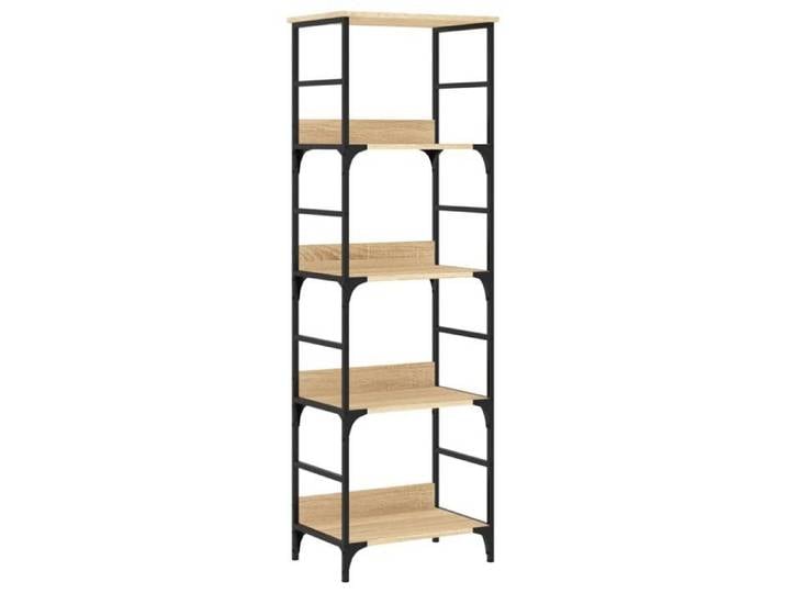 Bibliothèque maison - Bibliothèque chêne sonoma 50x33x153 cm bois d'ingénierie - 15.33kg _15609