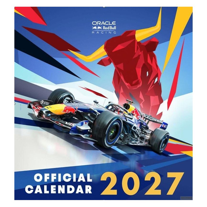 Automobilist Oracle Red Bull Racing calendrier officiel 2027 30 x 30 cm (77251120)