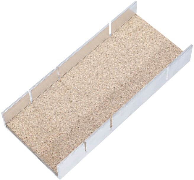 BGS Boîte à onglets aluminium 245 x 105 x 40 mm ; BGS technic (50865)