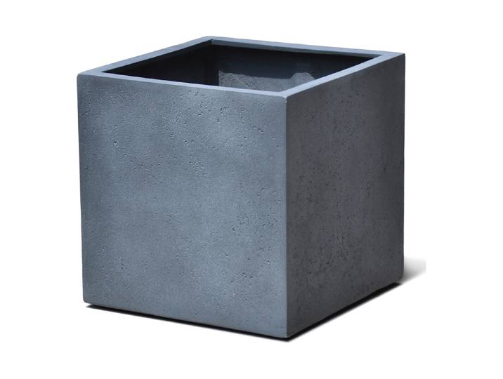 Jardin Royal Pflanzkiste Ibiza Bleigrau 45 × 45 × 45 cm 85 l
