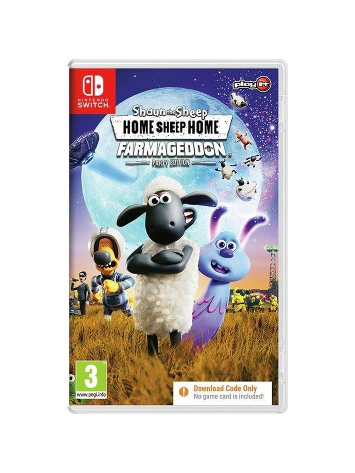 Shaun the Sheep: Home Sheep Home (Farmageddon Party Edition) - Code in a Box - Nintendo Switch - Plattform - PEGI 3