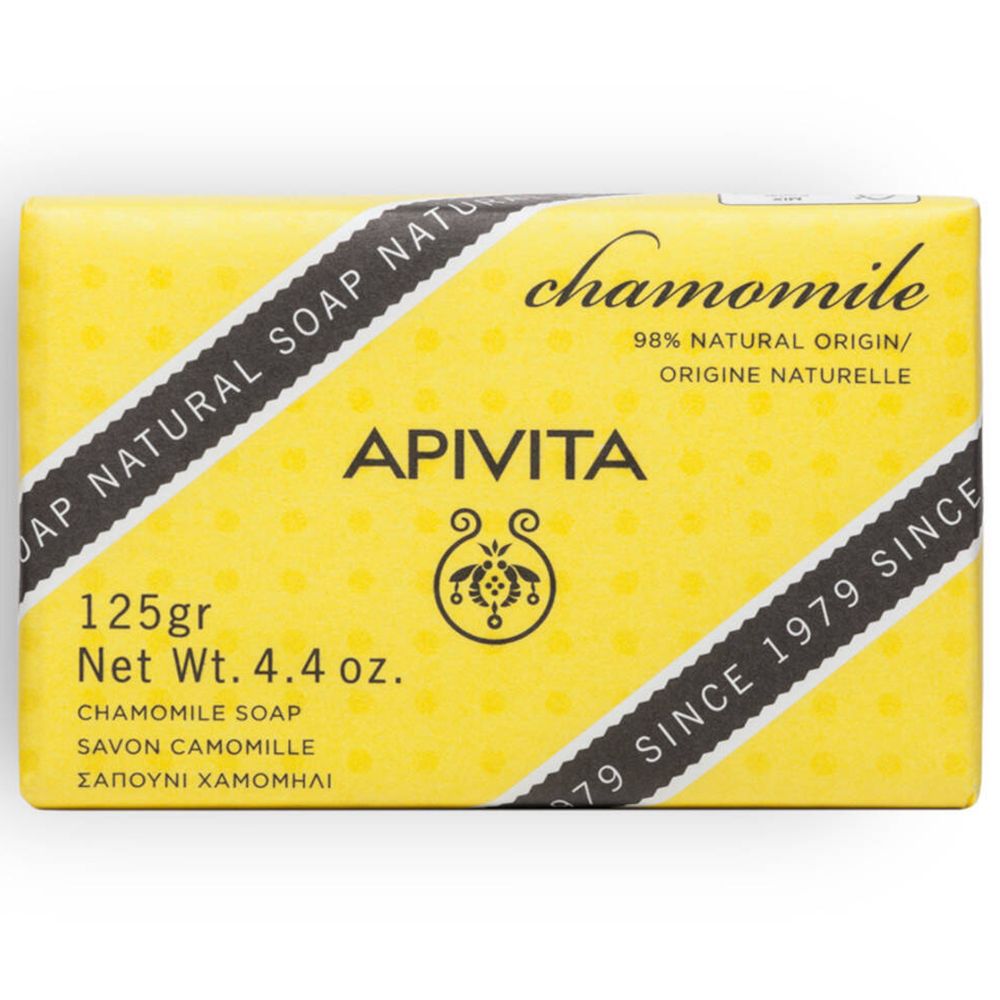 Apivita Natuurlijke Zeep Kamille 125 g Seife