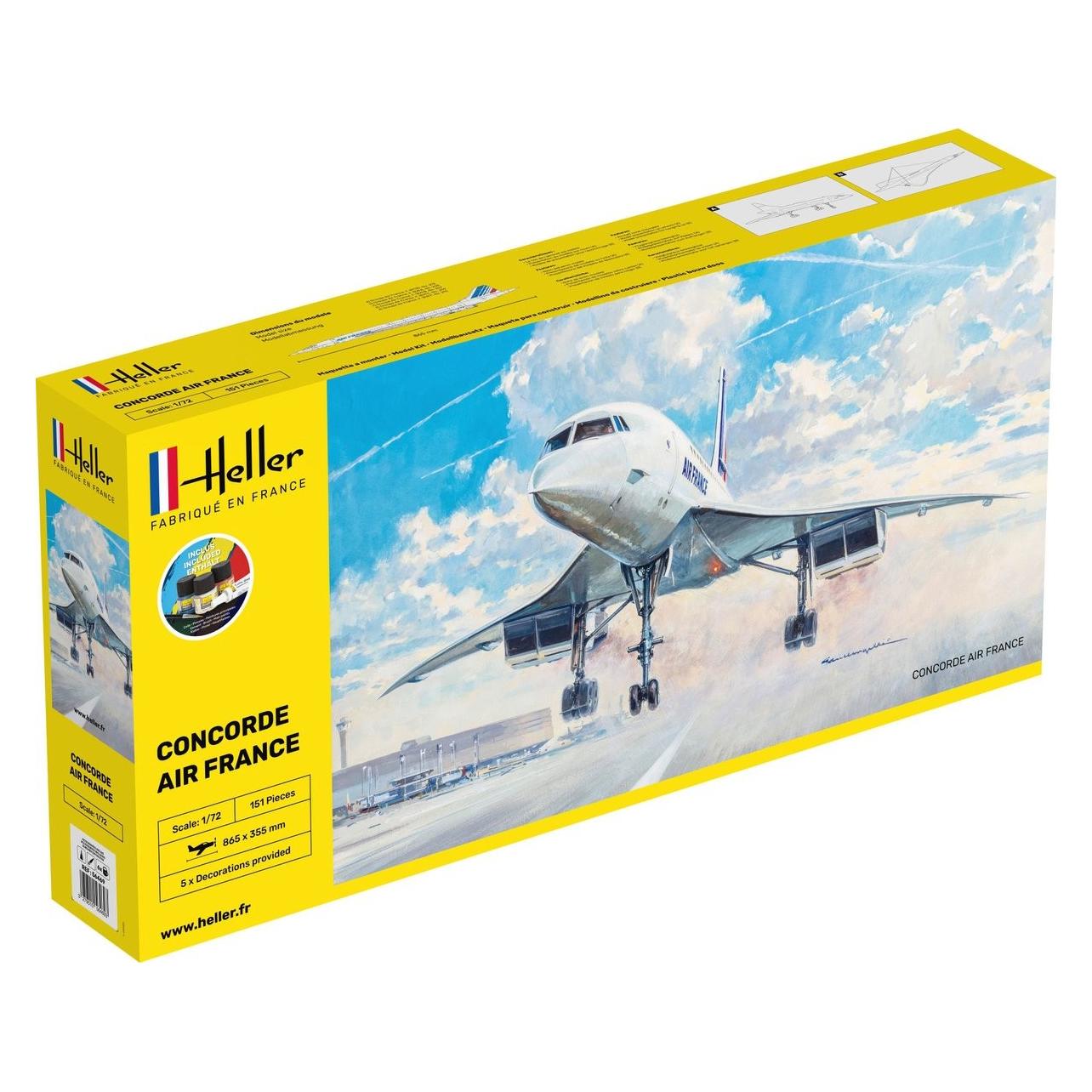 Heller STARTER KIT Concorde AF (56469)