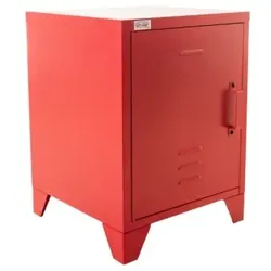 Aktenschrank Industrieschrank Büroschrank Metallschrank MINSKOW Spind rot Jet-Line