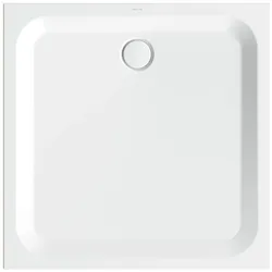 Bette quadrat Duschwanne „BetteUltra“ 1100 × 1100 mm ohne Oberflächenbeschichtung, ohne Oberflächenveredelung, ohne Wannenträger, in Edelweiß
