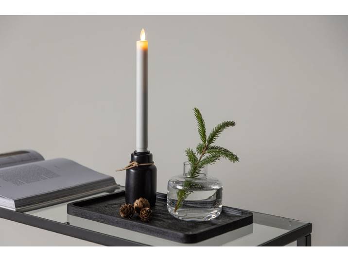 Weihnachtlicher Kerzenständer Elys - in verschiedenen Varianten - Zylindrisch - Luxusbetten24