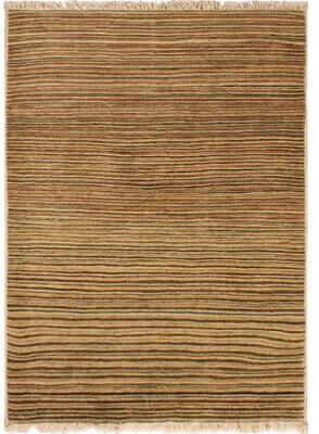Treasured Knots Boho Earthline Gabbeh Hand Knotted Wool Area Rug