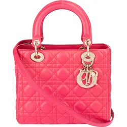 Christian Dior Christian Dior Quilted Leather Lady Dior Handbag Koffer24