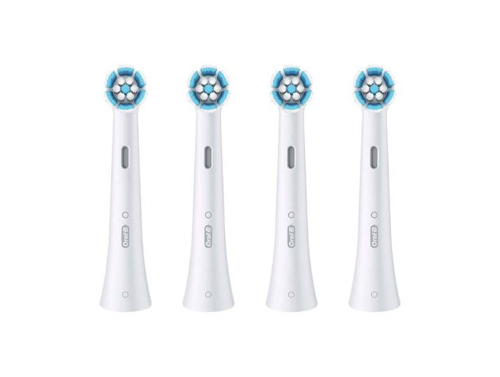 Oral-B iO Sanfte Reinigung Aufsteckbürsten 4er Weiss