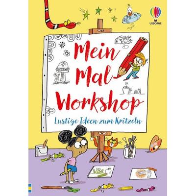 Mein Mal-Workshop, Taschenbuch von Sarah Russell, Usborne, 978-1-03-570542-9