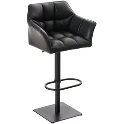 CLP Barhocker Damaso B   Farbe: schwarz, Gestell Farbe: schwarz