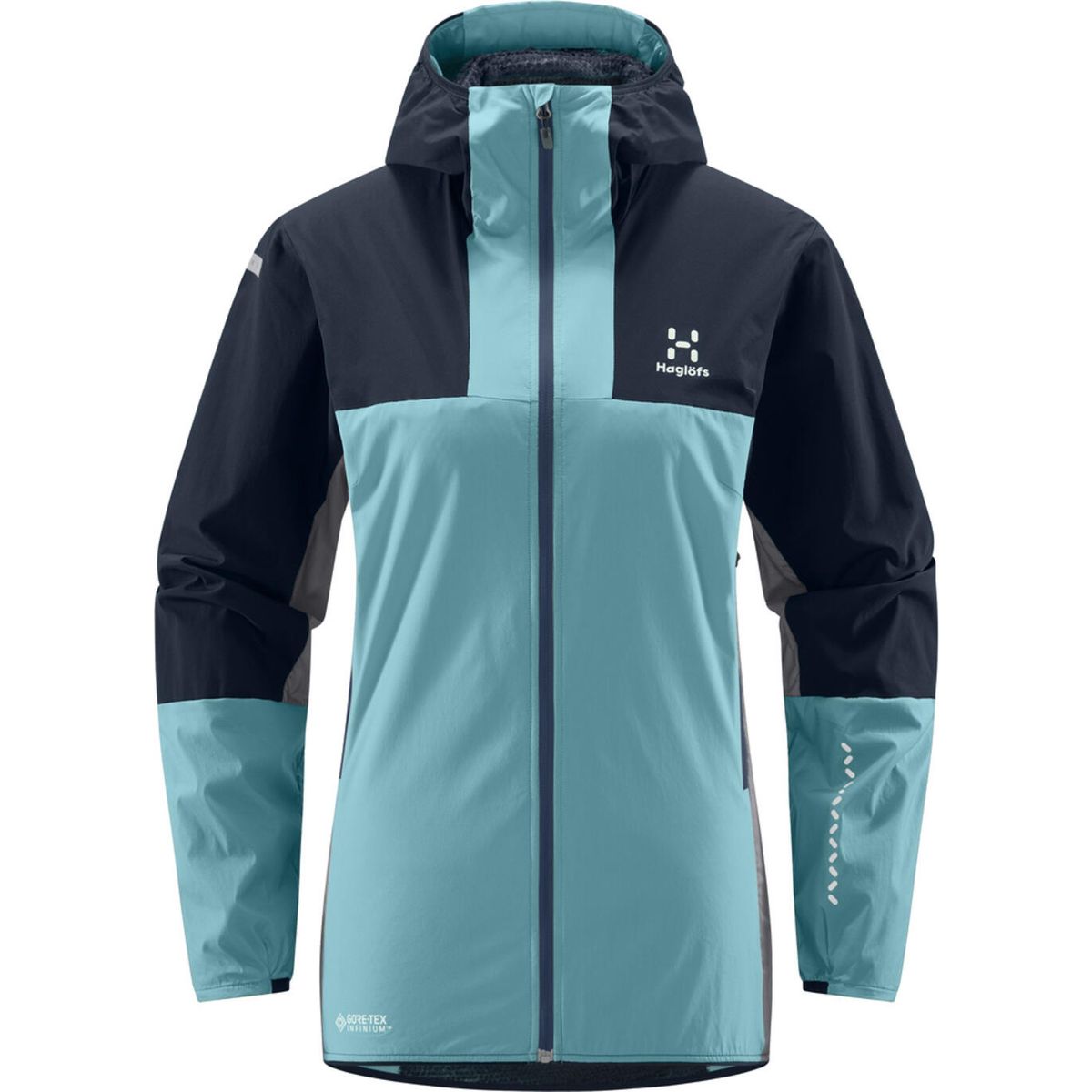 Haglöfs L.I.M Alpha Hood Women frost blue/tarn blue (4XG) XS 6053604XG010