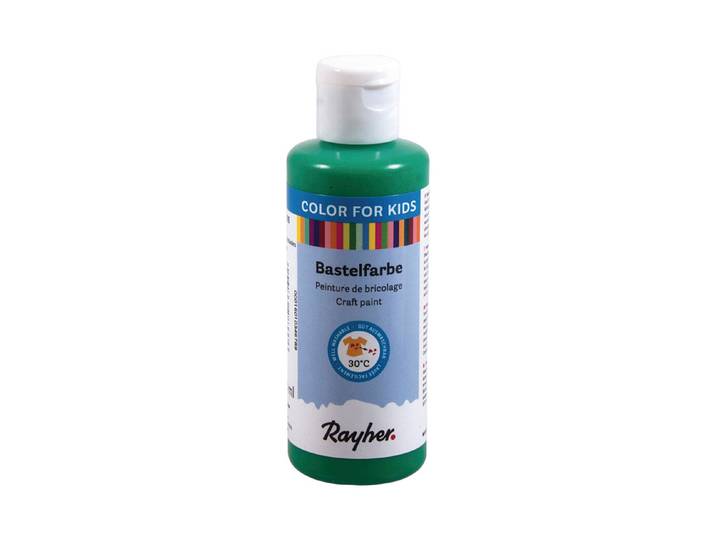 Rayher Kinder-Bastelfarbe Immergrün 80 ml