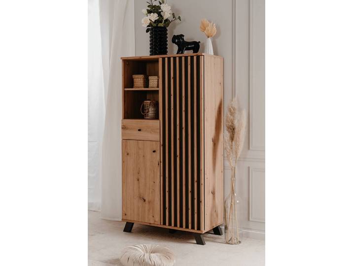 Finori Medan 53A Highboard/ArtisanOak/Anthrazit