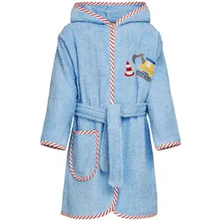 Playshoes Frottee-Bademantel Bagger bleu 146/152 - blau