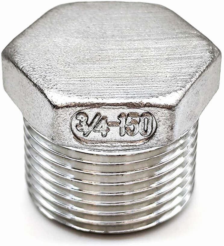 Polsinelli Bouchon mâle inox 3/4"