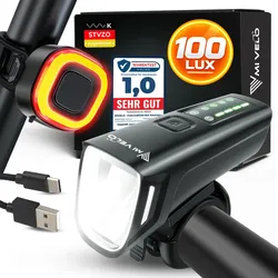 Fahrradlicht LED Set 100Lux SMART V2 - Zubehör