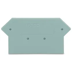 WAGO Zwischenplatte grau 281-316