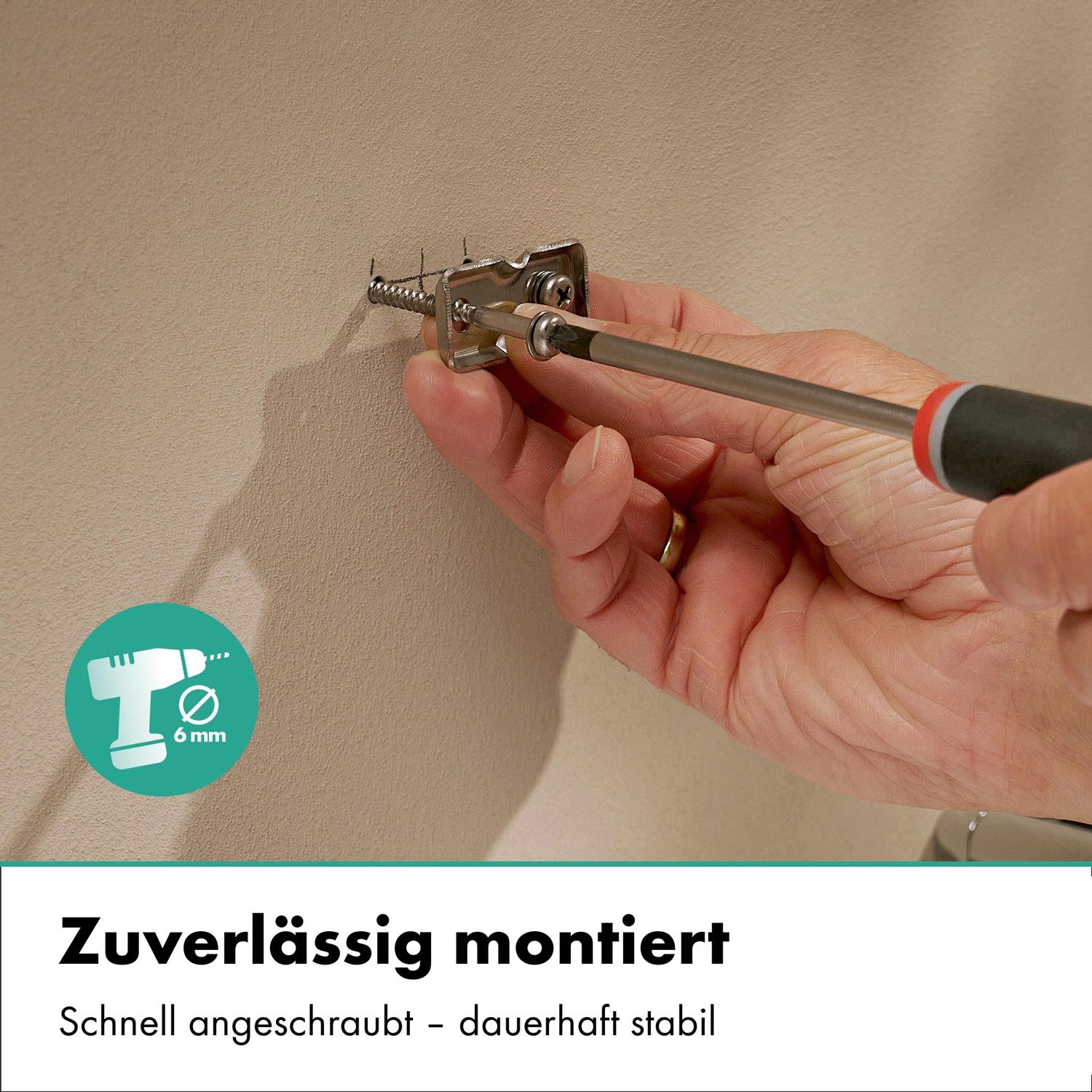Hansgrohe AddStoris S Papierrollenhalter ohne Deckel