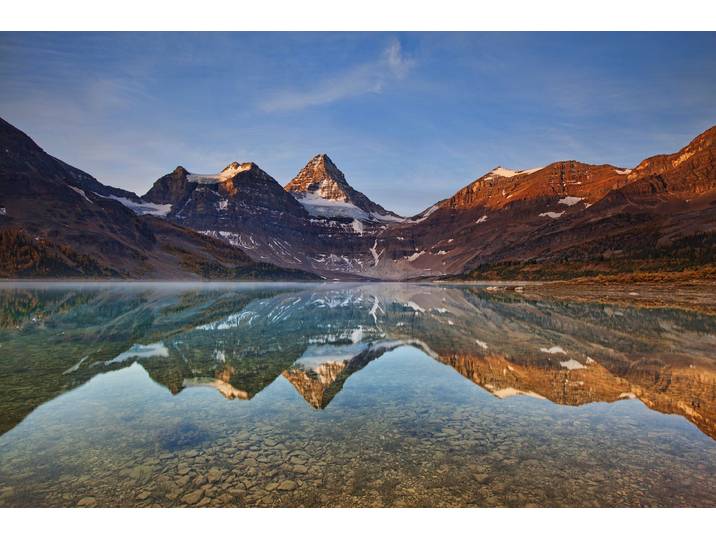 Fototapete PAPERMOON Photo-Art YAN ZHANG, MAGOG LAKE , bunt, B:4m L:2,6m, Vlies, Tapeten, Fototapete