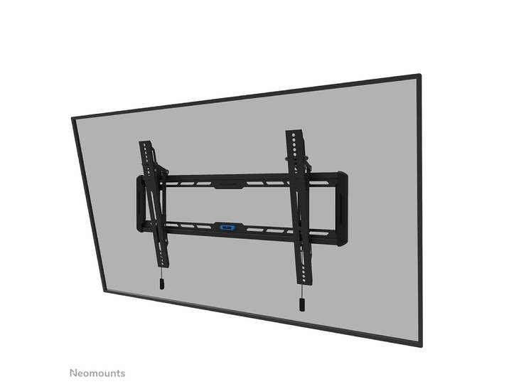 Neomounts support mural pour tv, 2,18 m (86'), 100 x 100 mm, 600 x 400 mm, 0 - 12°, Acier, Noir WL35-550BL16