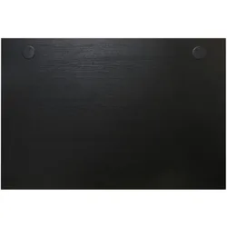 Stier, Schreibtisch, Schreibtischplatte 140x80cm schwarz