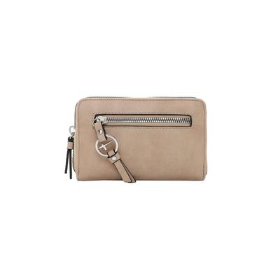 Geldbörse TAMARIS "Geldbörse TAS Nele", Herren, beige (taupe 900), Obermaterial: 60% Polyurethan PU. 40% Polyester PES., Kleinlederwaren