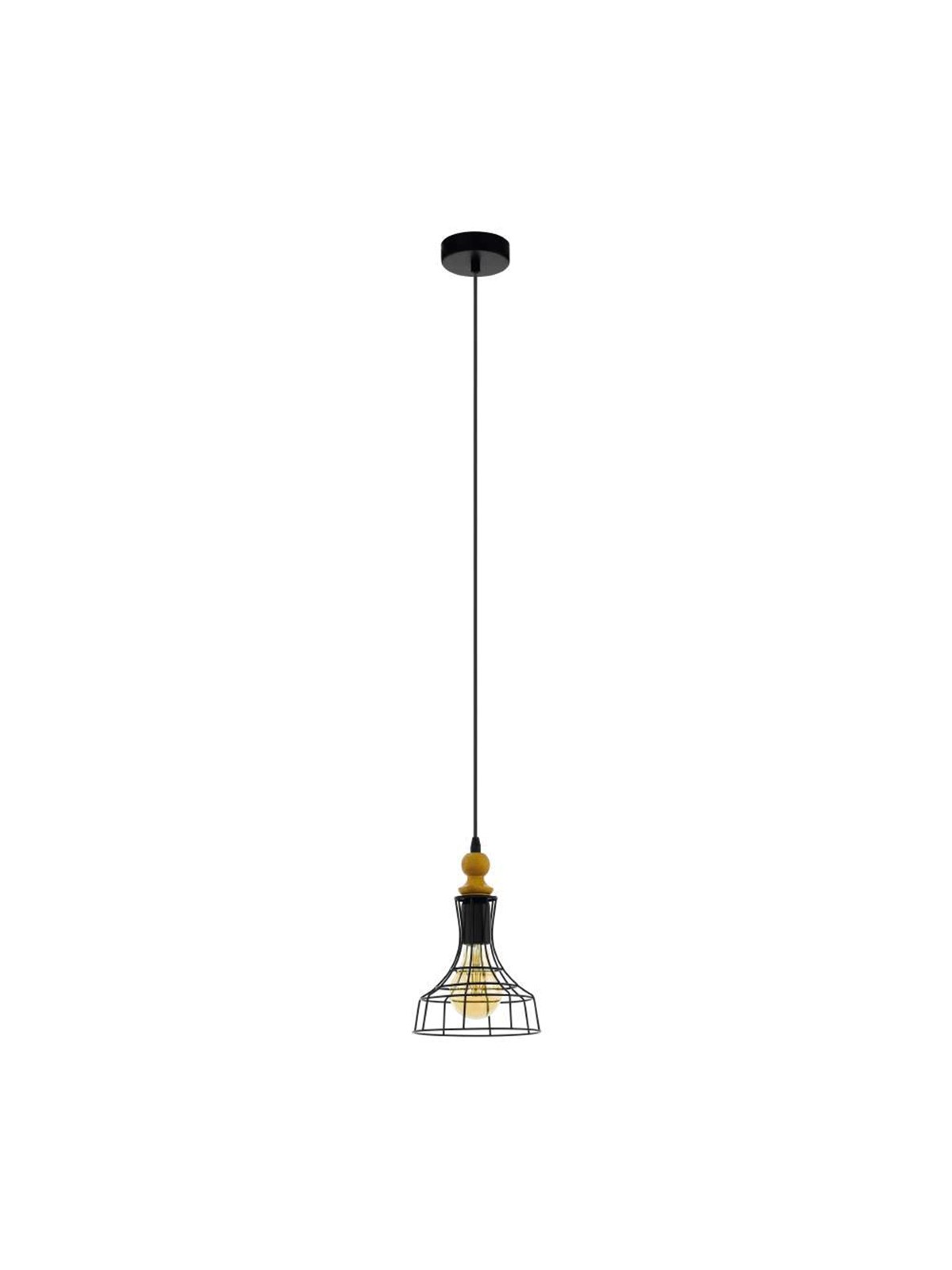 EGLO BAMPTON 1 PENDELLEUCHTE NATUR