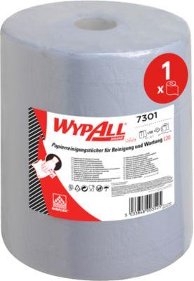 WYPALL* Wischtuch L-20 EXTRA + Großrolle, 500 Stück, blau, 1 Rolle
