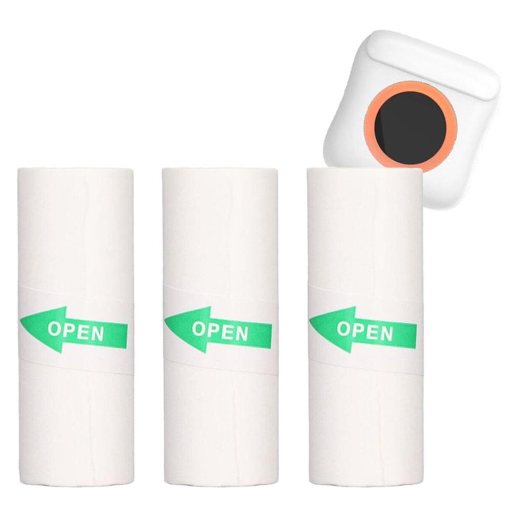 SIGN Thermal Printer Paper Roll for Mini Printer - 3 Rolls, 57*25mm, 5m (SN-MINIPP01)
