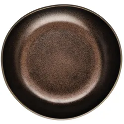 Rosenthal Teller tief 22 cm - Junto Bronze, Teller, Braun