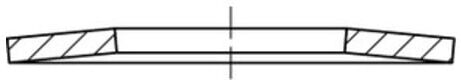 DIN 2093 Tellerfeder Stahl 45x22,4x1,75mm ; Industrial Quality Supplies (020930000452217)