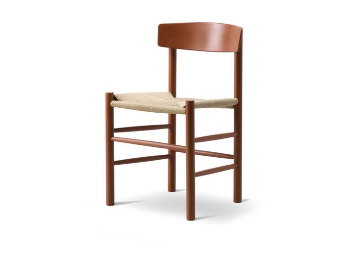 Fredericia Furniture J39 Stuhl Herritage red-geflecht natur