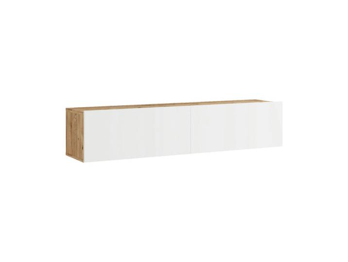[en.casa] Tv-Element Lapinlahti, Weiß, Holzwerkstoff, 140x29.5x31.5 cm, Wohnzimmer, TV Möbel, Lowboards, Lowboards stehend