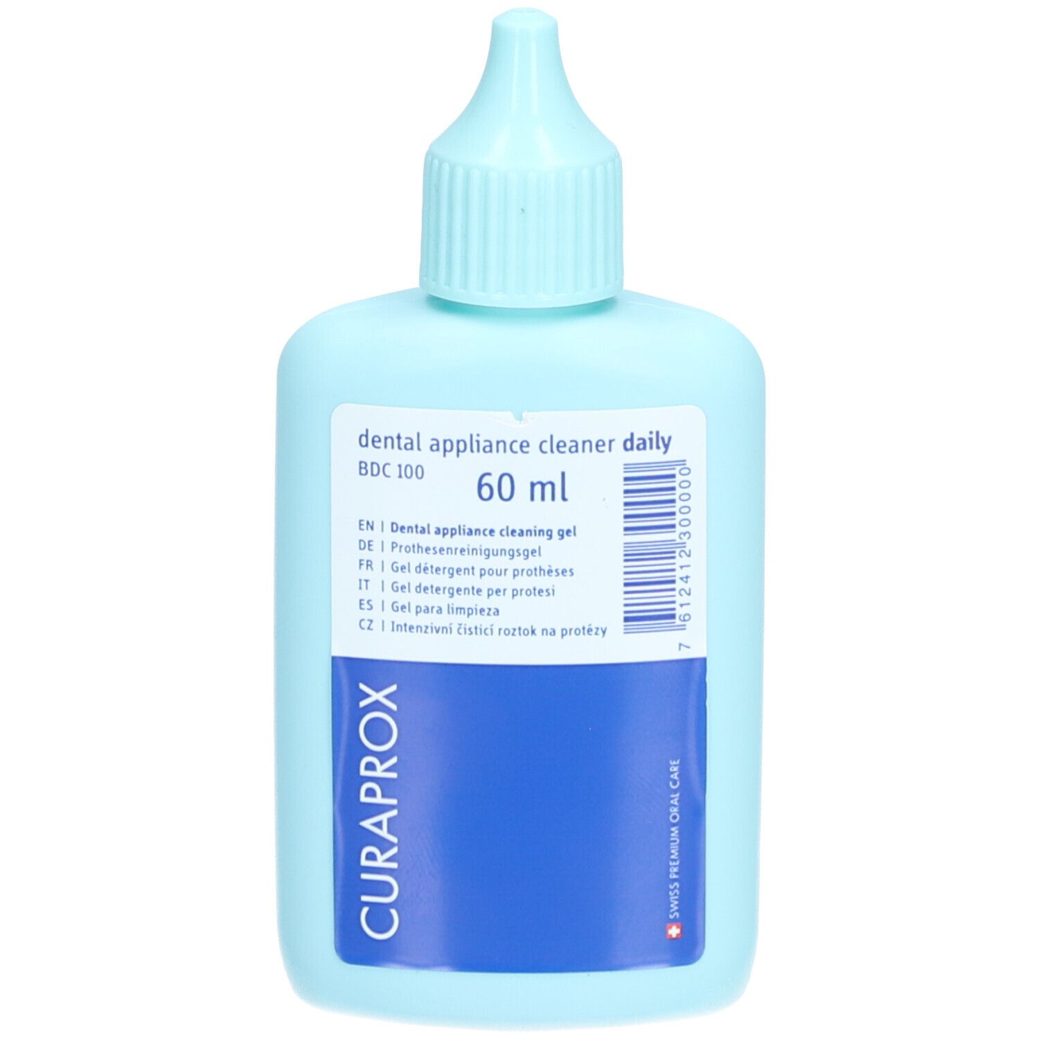 Curaprox Prothesenreinigungsgel 60 ml Box