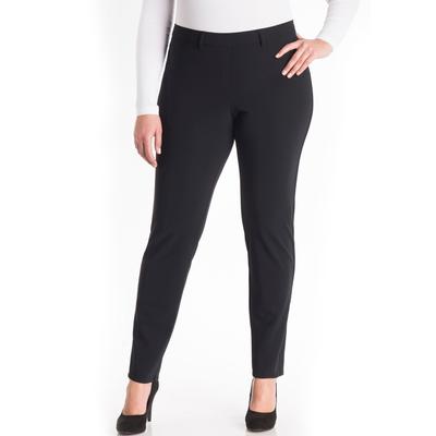 Jeggings KJBRAND "Jenny", Damen, Gr. 27, K-Gr, schwarz, Jersey, Obermaterial: 73% Polyamid, 27% Elasthan, figurbetont knöchellang, Hosen Jeggings, Im edlen Techno Jersey, Bi-Stretch, reduzierte Faltenbildung