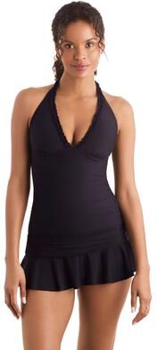 Plus Size Women's Sonny Halterkini by Mimi Flamingo in Black (Size 12)