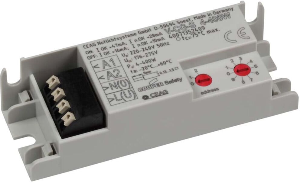 Ceag Notlichtsysteme Überwachungsmodul 4-400W 220-240V VCG-S4-400W (40071352409)