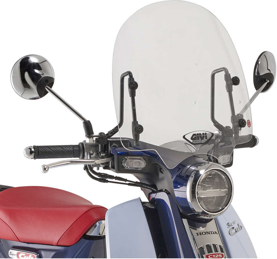 Parabrezza trasparente Givi 1168A Per HONDA Super Cub C125 ( taglia un