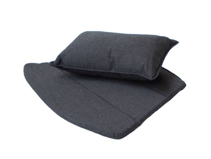 Kissen-Set für Breeze Loungesessel Cane-line schwarz, 63/40x2x50/13 cm
