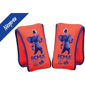 BEMA Schwimmflügel 18000, sensitiv, Gr. 0, orange, 0 - 11 kg, 2 Kammern, aufblasbar, ab 1Jahre