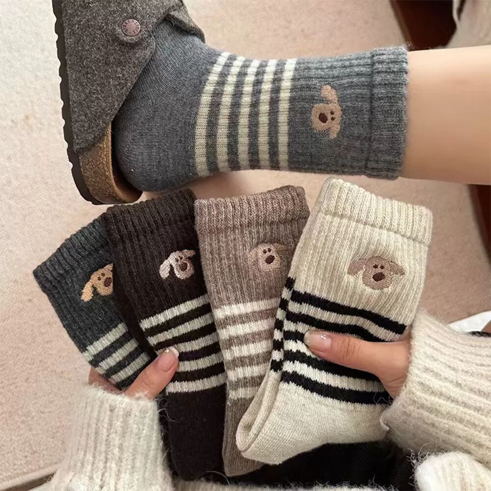 INF 6 Paar Wollsocken - Warm, Bequem und Stilvoll