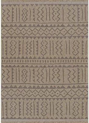Dream Decor Rugs Triballe Concord Brown Indoor Outdoor Area Rug