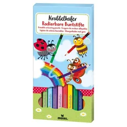 Moses Krabbelkäfer - Radierbare Buntstifte
