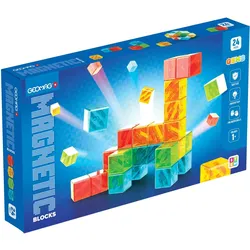 JTI Geomag Gems Magnetblöcke 24St