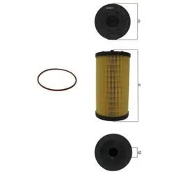 Ölfilter MAHLE OX 1306D