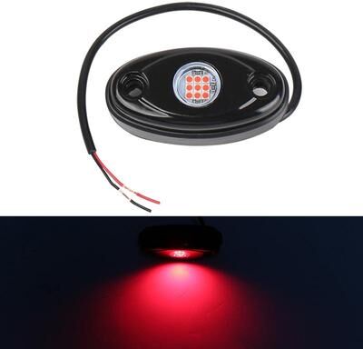 Everyday Crate Universal LED Chassis Underglow Lights For Car Atmosphere & Accent Lighting red Light