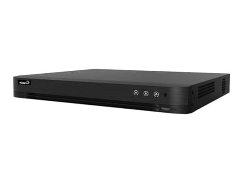 EtiamPro 8-kanaals recorder (DVR) met 8 interfaces, H.265+ video compressie, 8 MP resolutie en real-time monitoring via Guarding Vision app