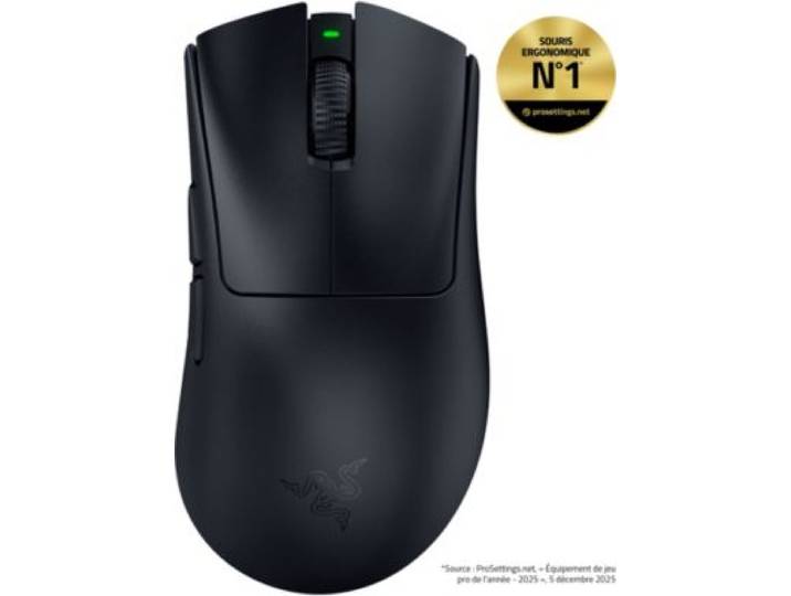 Razer - Souris Gamer Sans Fil Deathadder V4 Pro Noir