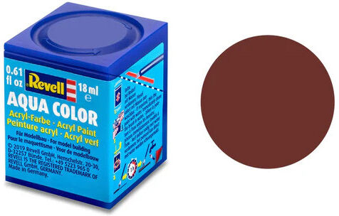 Aqua Color 37 (RAL 3009) Brun Rougeâtre Mat 18 ml - Revell